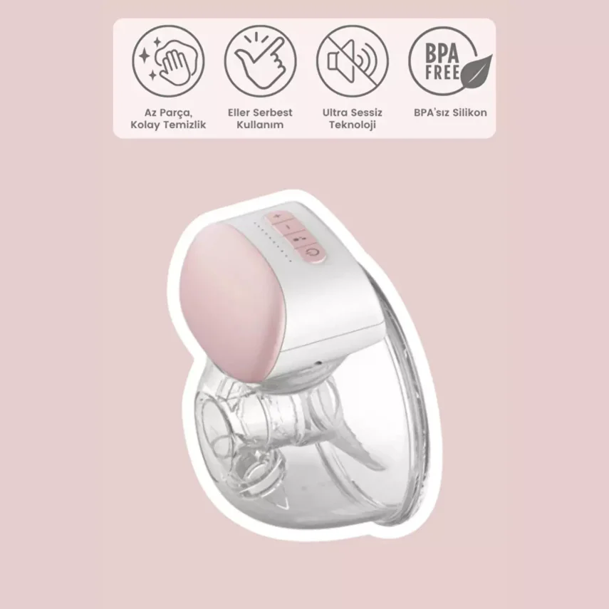 Bebebao P1 240 ML Giyilebilir Elektrikli Süt Sağma Göğüs Pompası - 2