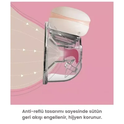 Bebebao P1 240 ML Giyilebilir Elektrikli Süt Sağma Göğüs Pompası - 7