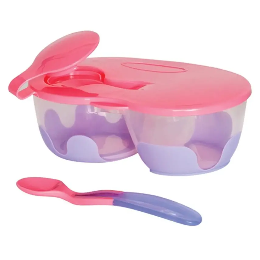 Bebedor 2 Bölmeli Tabak ve Kaşık Seti - 4