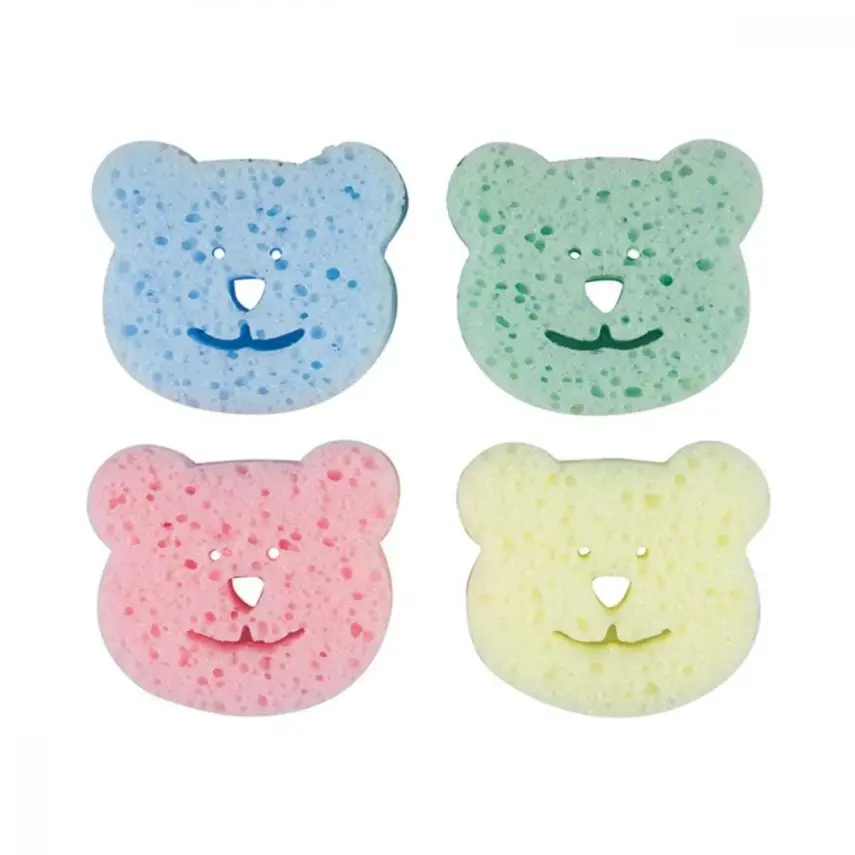 Bebedor Bebek Banyo Süngeri Renkli - 1