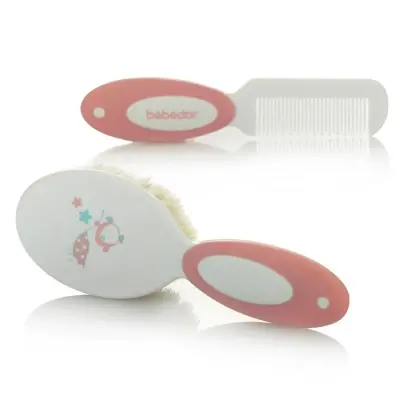 Bebedor Doğal Kıl Fırça Tarak Seti (1)