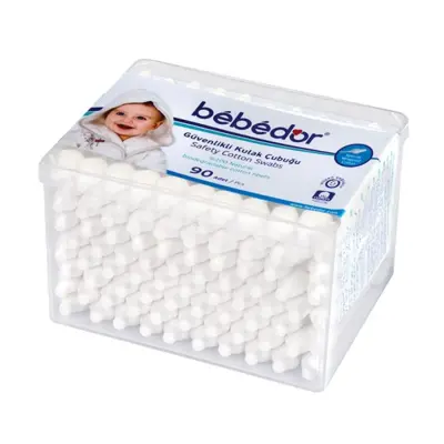 Bebedor Emniyetli Kulak Temizleme Çubuğu 56lı