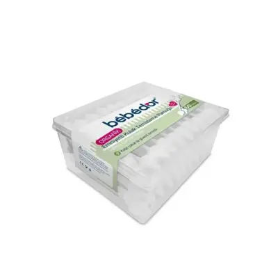 Bebedor Emniyetli Kulak Temizleme Çubuğu 60lı