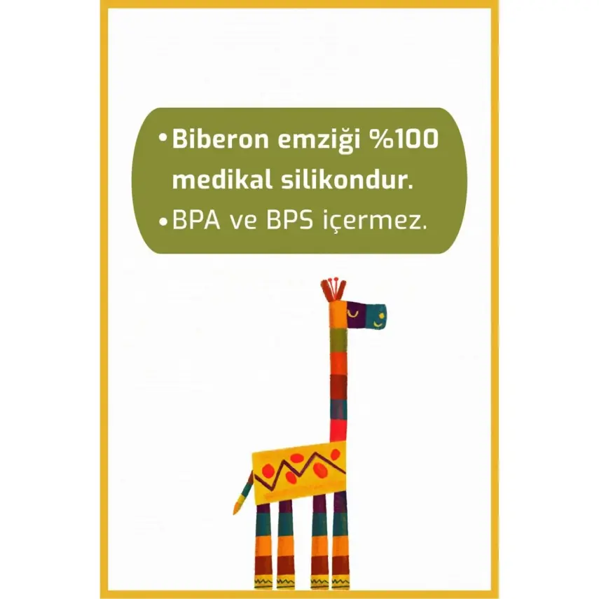 Bebedor Isıya Dirençli Cam Biberon 120 ml - 2