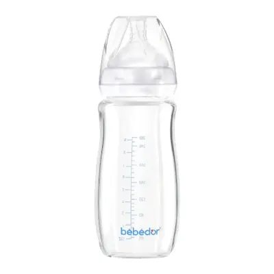 Bebedor Isıya Dirençli Cam Biberon 260 ml (1)