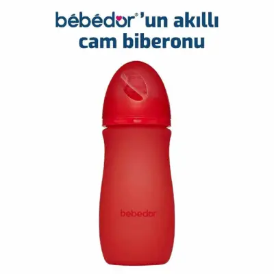 Bebedor Isıyla Renk Değiştiren Cam Biberon 260 ml - 4