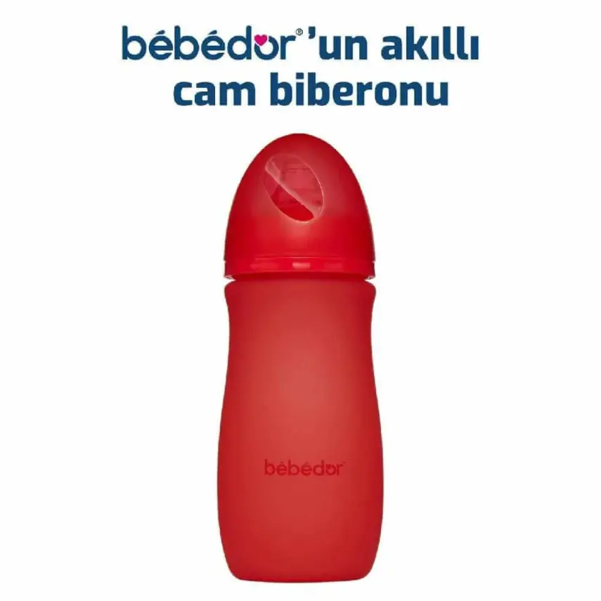 Bebedor Isıyla Renk Değiştiren Cam Biberon 260 ml - 4
