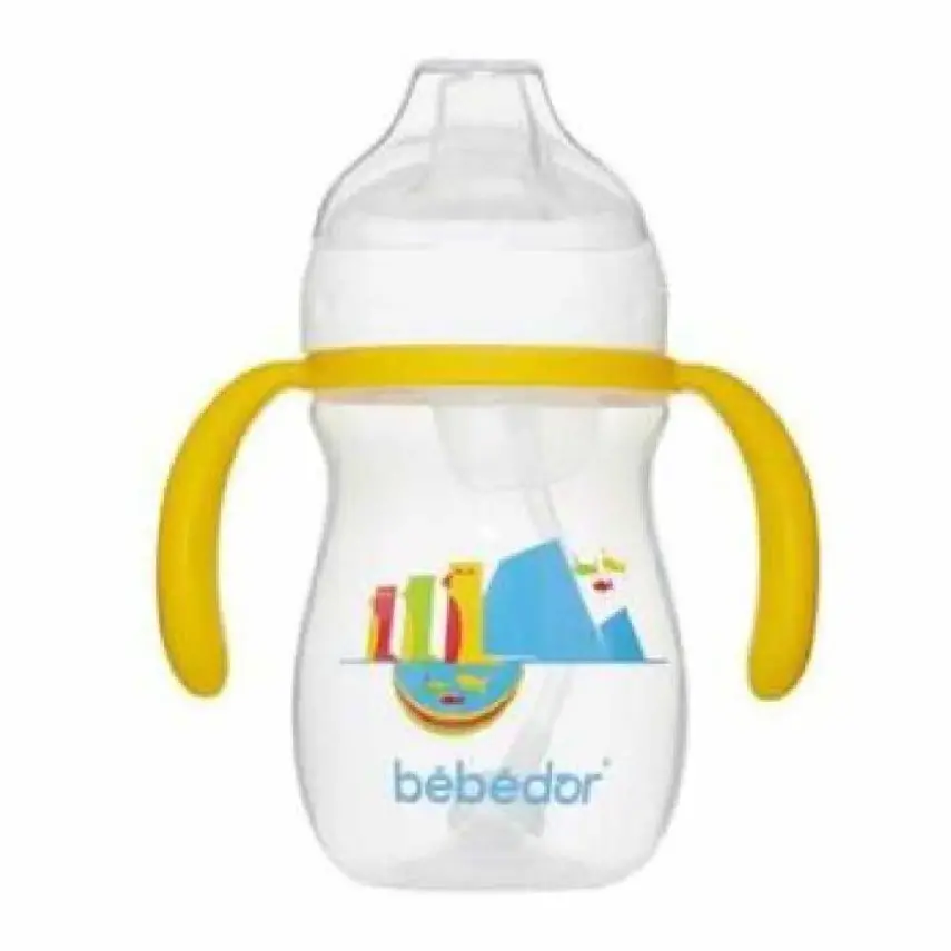 Bebedor Kulplu Yumuşak Uçlu Bardak 270 ml - 1