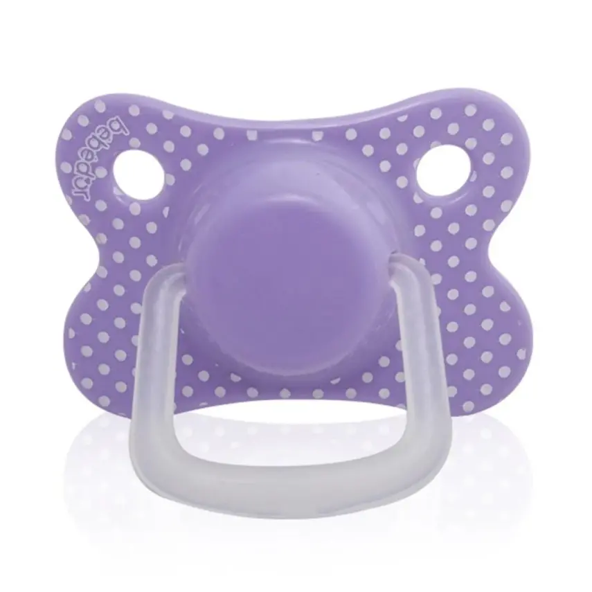 Bebedor Retro Yassı Silikon Emzik 0+ Ay - 5