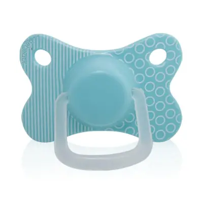 Bebedor Retro Yassı Silikon Emzik 6+ Ay - 4