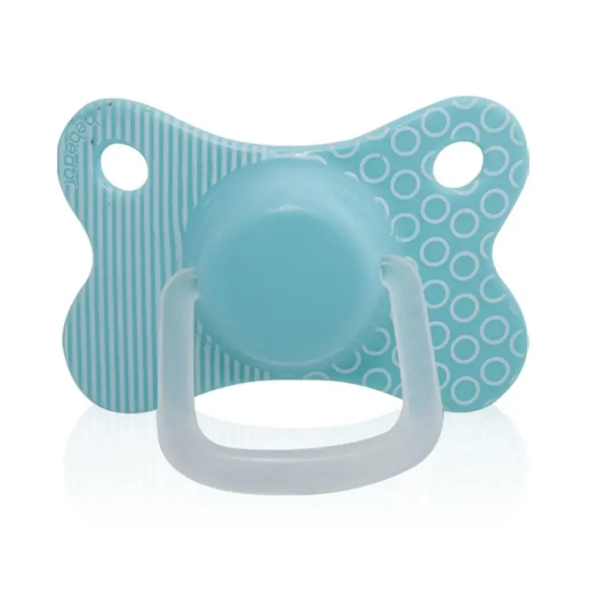 Bebedor Retro Yassı Silikon Emzik 6+ Ay - 4