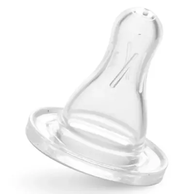 Bebedor Silikon Biberon Emziği Yavaş Akış 0+ Ay