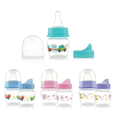 Bebedor Silikon Emzikli Çok Amaçlı PP Biberon 30 ml 0+ Ay (1)