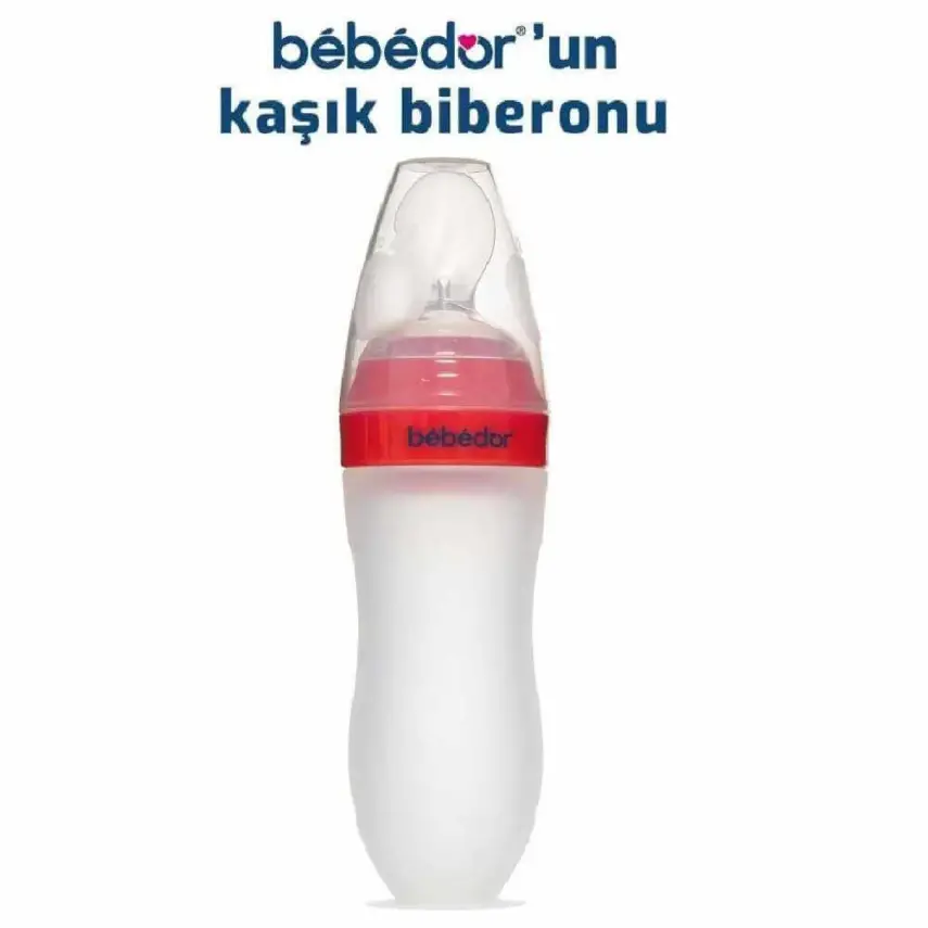 Bebedor Silikon Kaşıklı Biberon 120 ml - 7