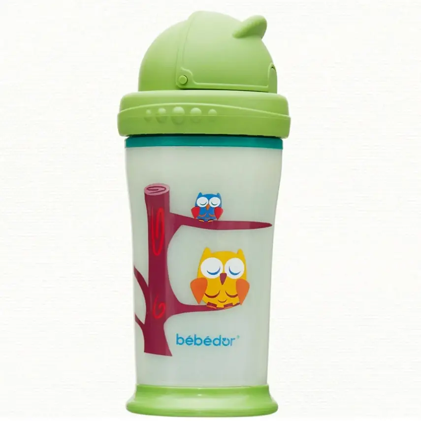 Bebedor Yalıtımlı Pipetli Alıştırma Bardağı 240 ml  - 1