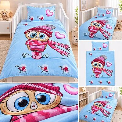 Bebek Nevresim Ve Yastık Kılıfı Seti Cute 100x150 (1)