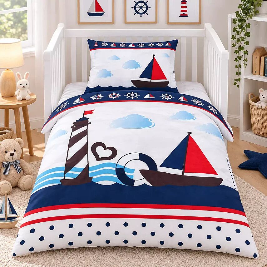 Bebek Nevresim Ve Yastık Kılıfı Seti Dümen 100x150 - 1
