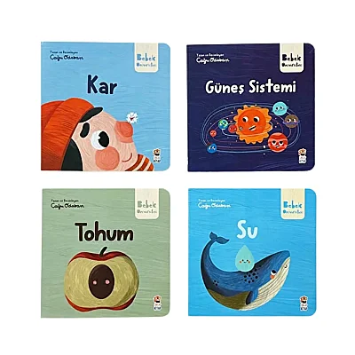 Bebek Üniversitesi 4-Hikâyeli İlk Kavramlarım Set ( 4 Kitap) - 5