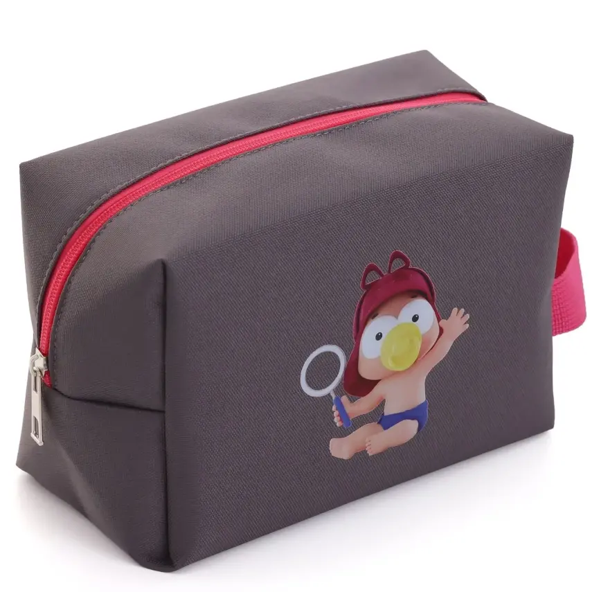 Bebektif Kirli Temiz  Bebek Çamaşır Makyaj Çantası  Antrasit - 7