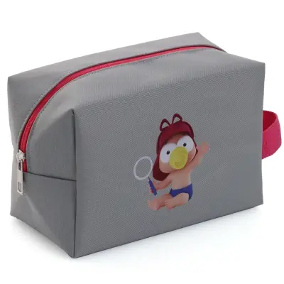 Bebektif Kirli Temiz Bebek Çamaşır Makyaj Çantası Gri (1)