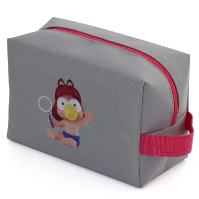 Bebektif Kirli Temiz Bebek Çamaşır Makyaj Çantası Gri - 8