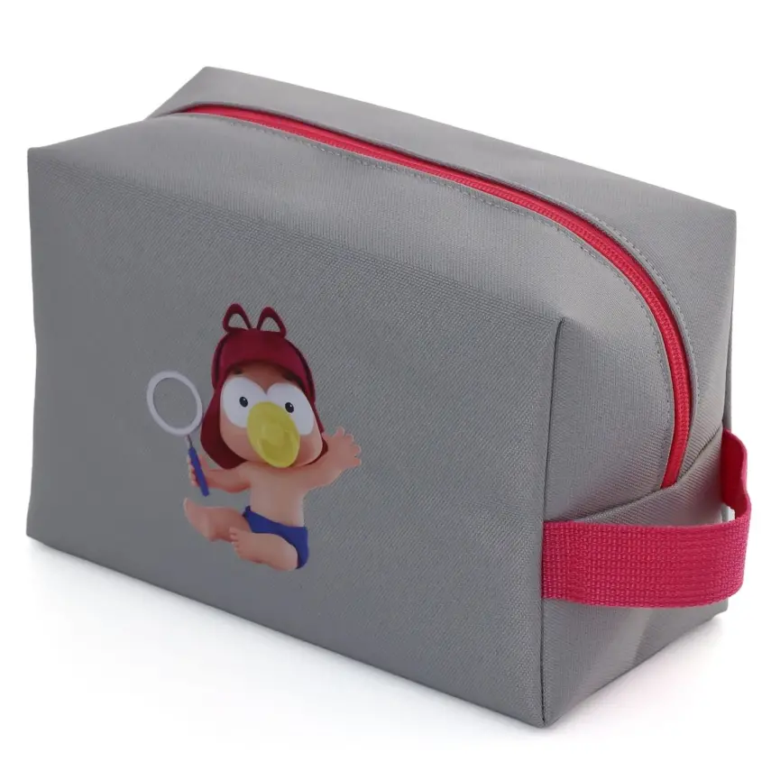 Bebektif Kirli Temiz Bebek Çamaşır Makyaj Çantası Gri - 8