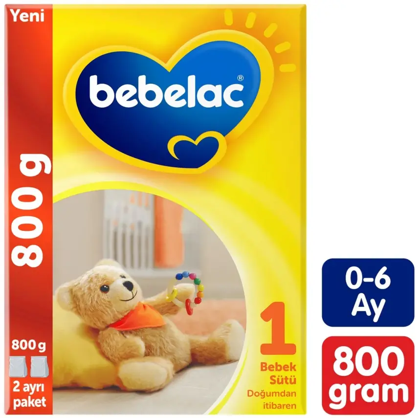 Bebelac 1 Bebek Balangıç Maması 800 Gr - 1