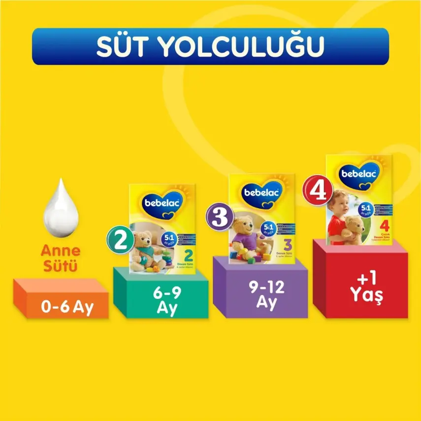 Bebelac 2 Devam Sütü 800 Gr - 5
