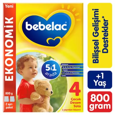 Bebelac 4 Çocuk Devam Sütü 800 Gr