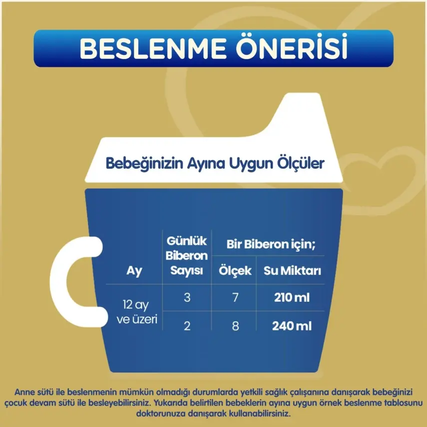Bebelac Gold 3 Devam Sütü 800 gr - 5