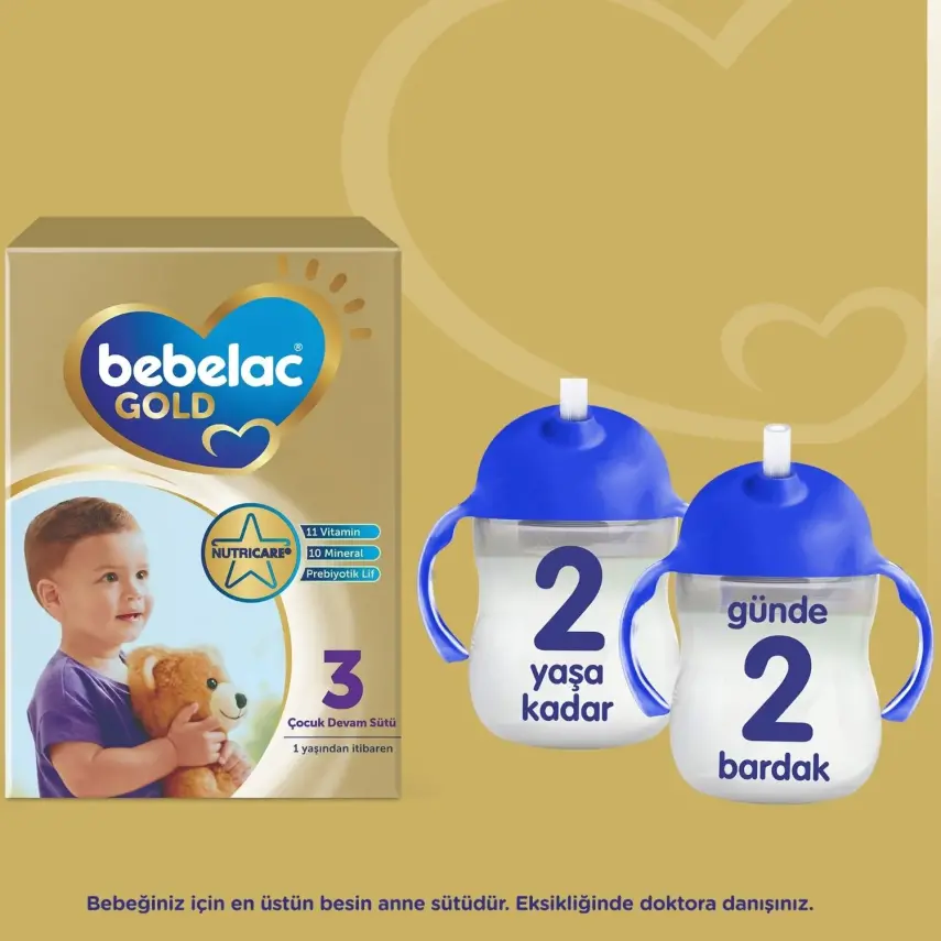 Bebelac Gold 3 Devam Sütü 800 gr - 9