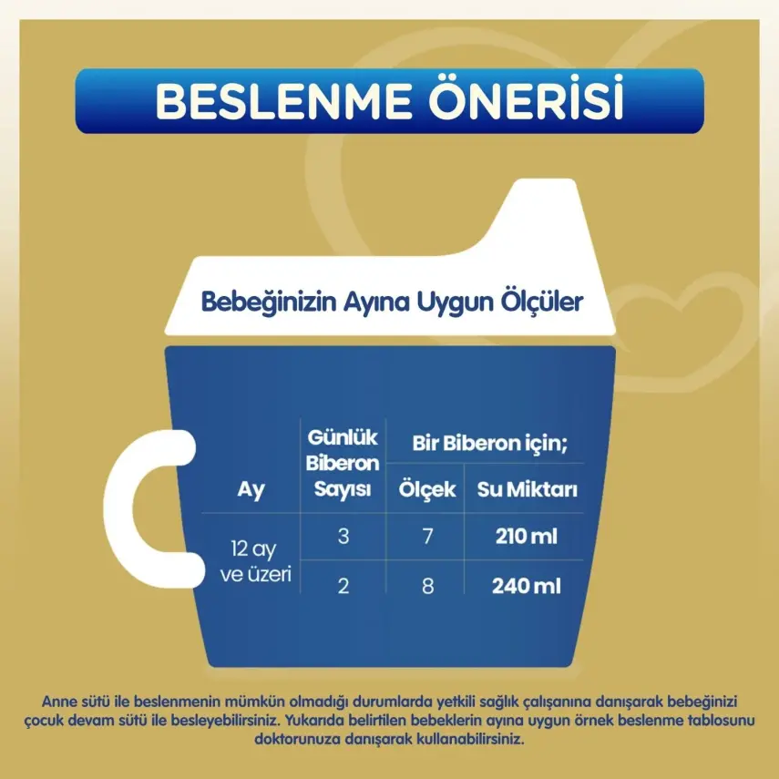 Bebelac Gold 3 Devam Sütü Maması 350 gr - 8