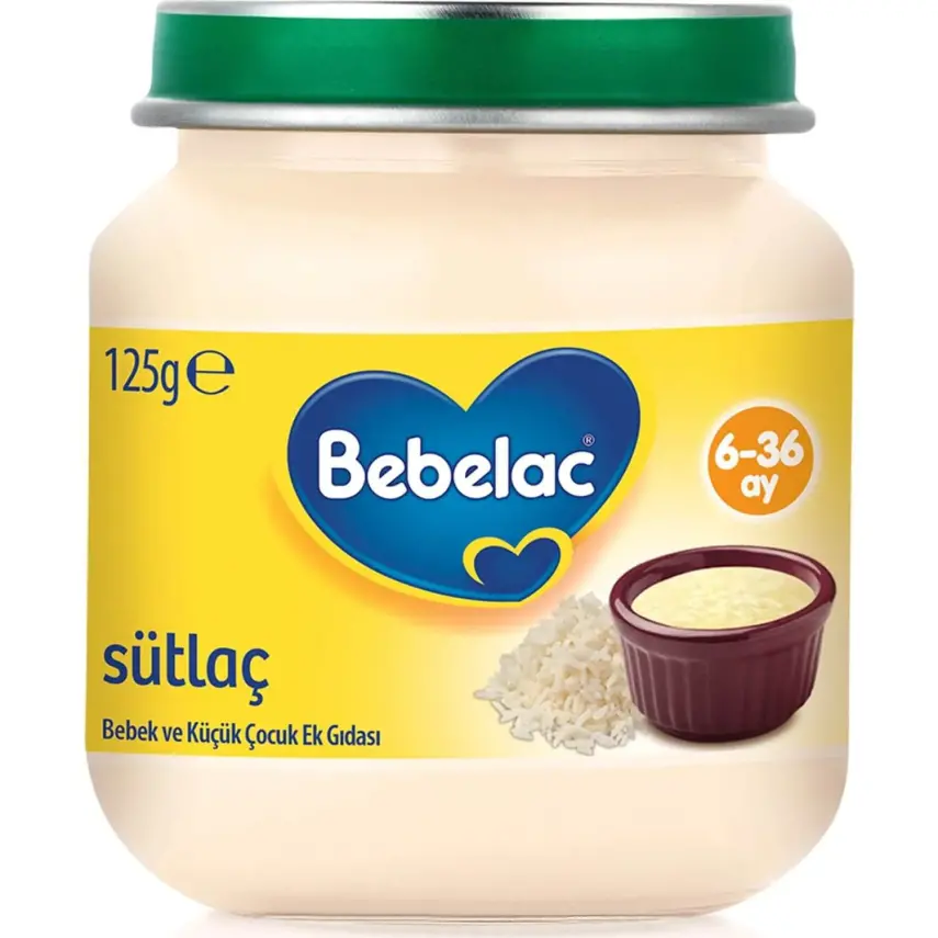 Bebelac Kavanoz Mamasi Sütlaç 125 gr - 1