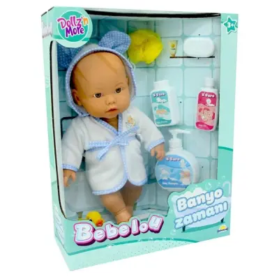 Bebelou Banyo Zamanı Bebek Set 35 Cm - 2