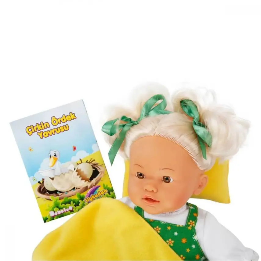 Bebelou Masal Anlatan Çirkin Ördek Yavrusu Bebek Set 40 Cm - 3