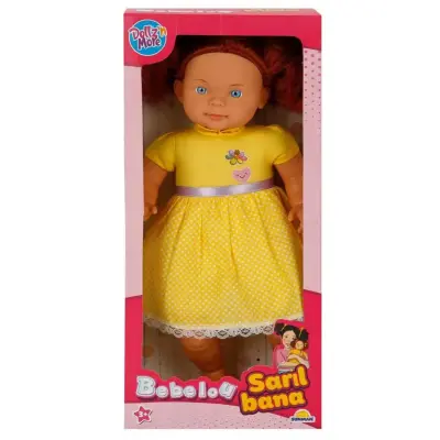 Bebelou Sarıl Bana Siyah Saçlı 40 Cm - 12