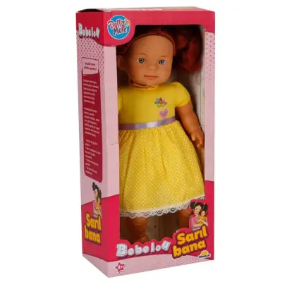 Bebelou Sarıl Bana Siyah Saçlı 40 Cm - 14