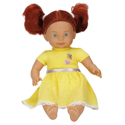 Bebelou Sarıl Bana Siyah Saçlı 40 Cm - 7