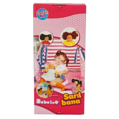 Bebelou Sarıl Bana Siyah Saçlı 40 Cm - 13