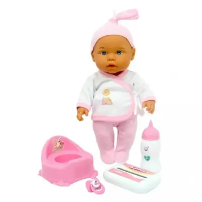 Bebelou Tuvalet Zamanı Bebek Set Sesli - 2