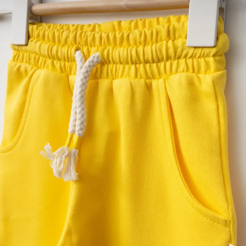 Bebolly 1952 Baskılı Basic Çocuk Eşofman Altı Unisex Sarı - 2