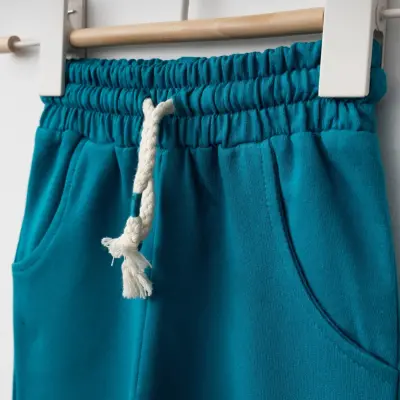 Bebolly 1952 Baskılı Basic Çocuk Eşofman Altı Unisex Turkuaz - 4