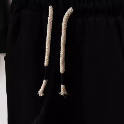 Bebolly 2li Takım Be Happy Baskılı Siyah - 3