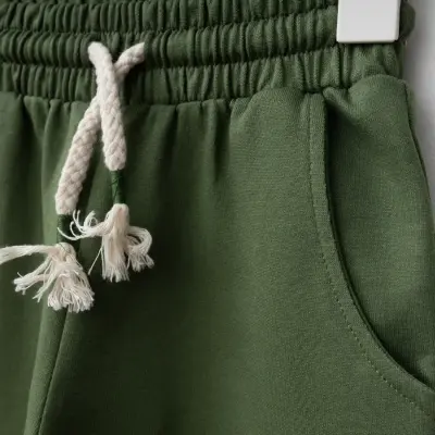 Bebolly Erkek Çocuk Eşofman Altı Basic Haki - 4