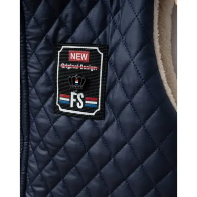 Bebolly Erkek Yelek Baklava Desenli Lacivert - 9