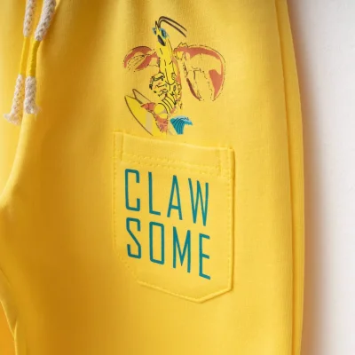 Bebolly Eşofman Altı Claw Some Sarı (1)