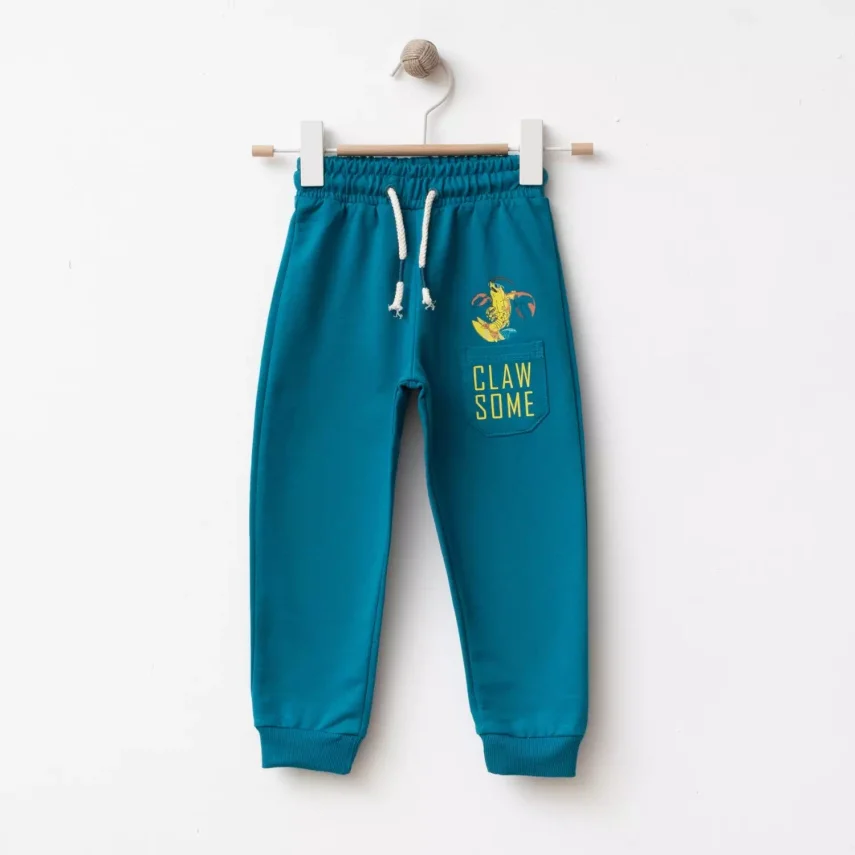 Bebolly Eşofman Altı Claw Some Turkuaz - 1