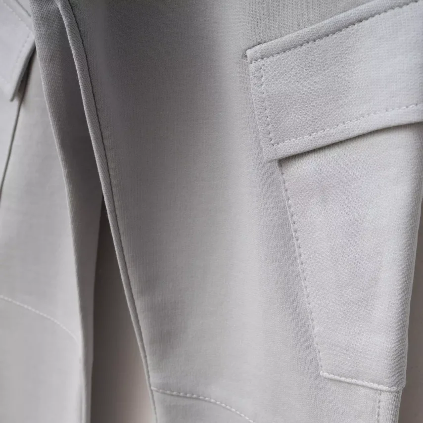 Bebolly Eşofman Altı Yan Cepli Gri - 2