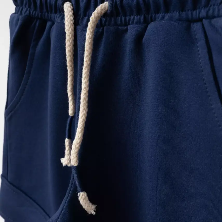 Bebolly Eşofman Altı Yan Cepli Lacivert - 2