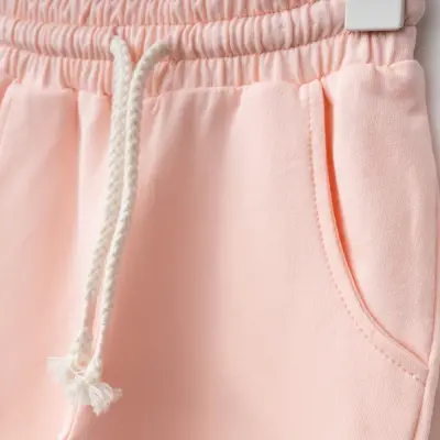 Bebolly Hello Baskılı Kız Çocuk 2li Takım Pudra - 7